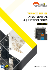 Терминал и разпределителни кутии Atex - серия Terbox · Atex Delvalle