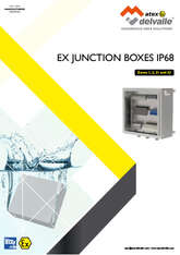 Boîtes de jonction Ex IP68 · Atex Delvalle