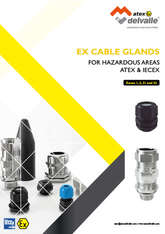Kabelverschraubungen für explosionsgefährdete Bereiche Atex und IECEx · Atex Delvalle