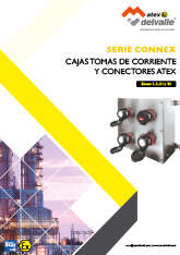 Tomas de Corriente Atex y Conectores Connex · Atex Delvalle