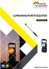 Luminarias Portátiles Atex · Atex Delvalle