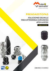 Prensaestopas - Soluciones para Atmósferas Explosivas Atex & IECEx · Atex Delvalle