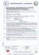 Certificat 14 ATEX 9050 · Atex Delvalle