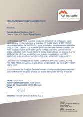 CERTIFICAT ROHS · Atex Delvalle