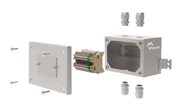 נירוסטה Ex E Junction Boxes IP66 · Atex Delvalle