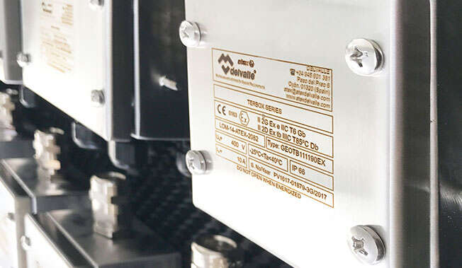 Atex Terminal Boxes IP66 · Atex Delvalle