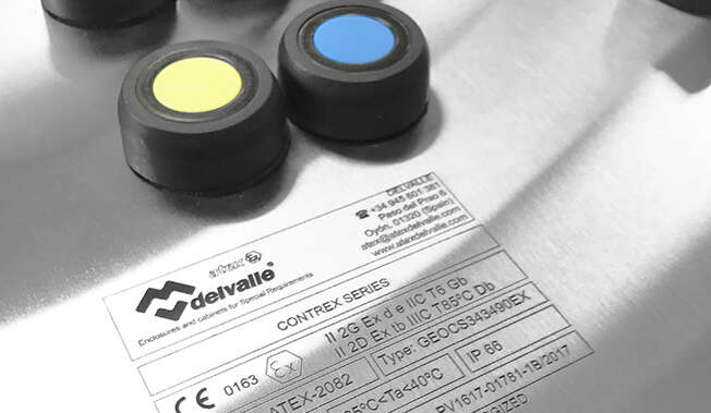 Cajas Atex de Control y Maniobra · Atex Delvalle