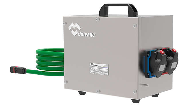 Enchufe Trascuadro Portátil Atex · Atex Delvalle