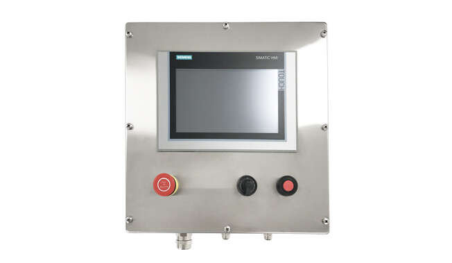 Panell industrial Panel PC Operador Monitor d'estació HMI · Atex Delvalle