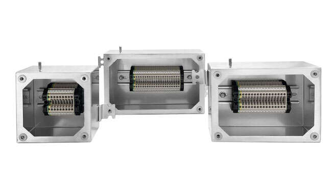 Caixes Atex de Terminals Premuntades · Atex Delvalle