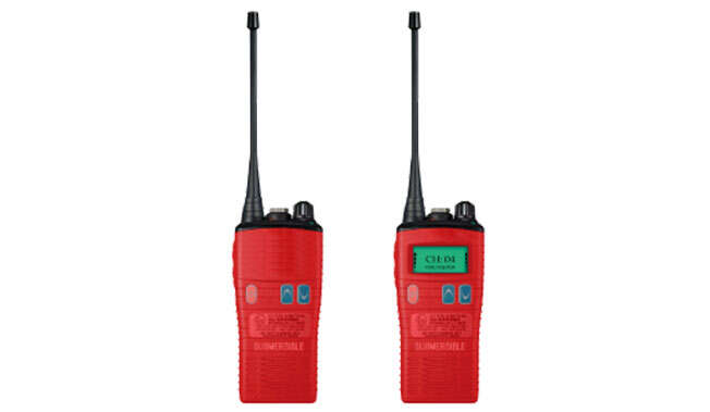 Walkies Talkies SOLAS Banda Marina Radios Fire-Fighter · Atex Delvalle