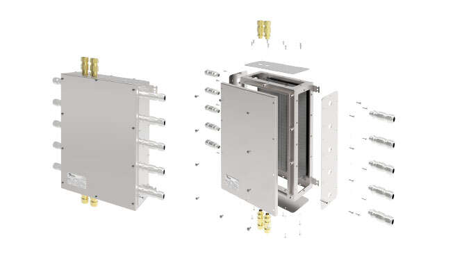 Caja de Terminales con Tapa Pasacables Terbox · Atex Delvalle