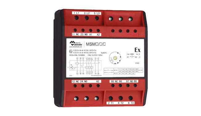 Ex Magnetisk Startmodul (Kontaktor + Termorelay) · Atex Delvalle