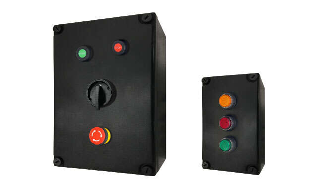 Caixes de Control Configurables GRP - Sèrie DVT · Atex Delvalle