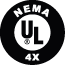 Logo UL NEMA 4X · Atex Delvalle