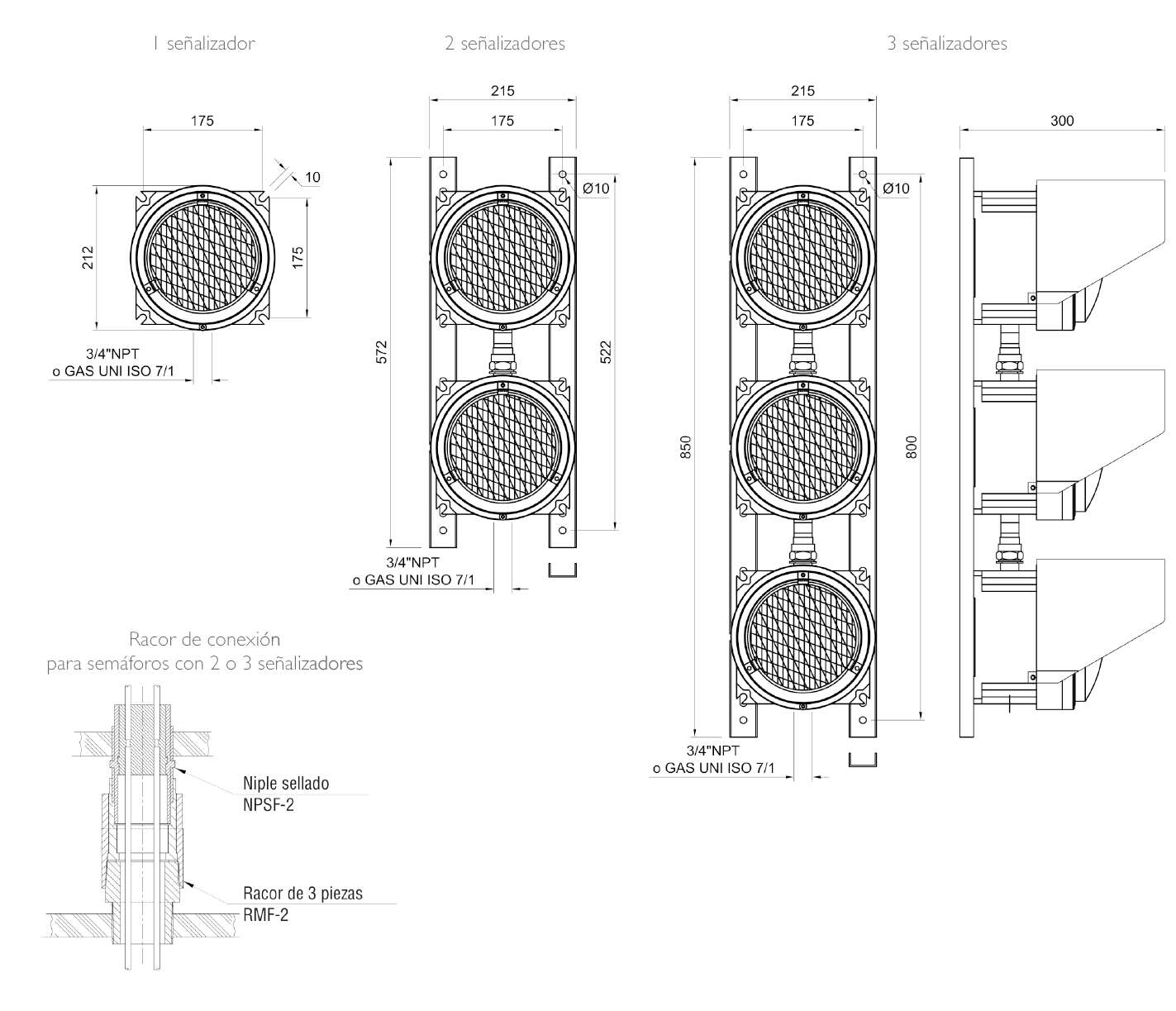 Dimensiones · Atex Delvalle