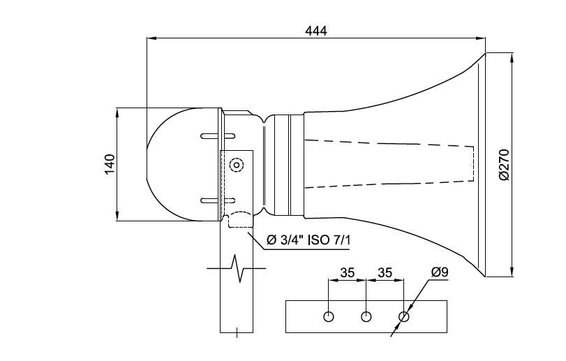 Altavoz Atex Ex · Atex Delvalle