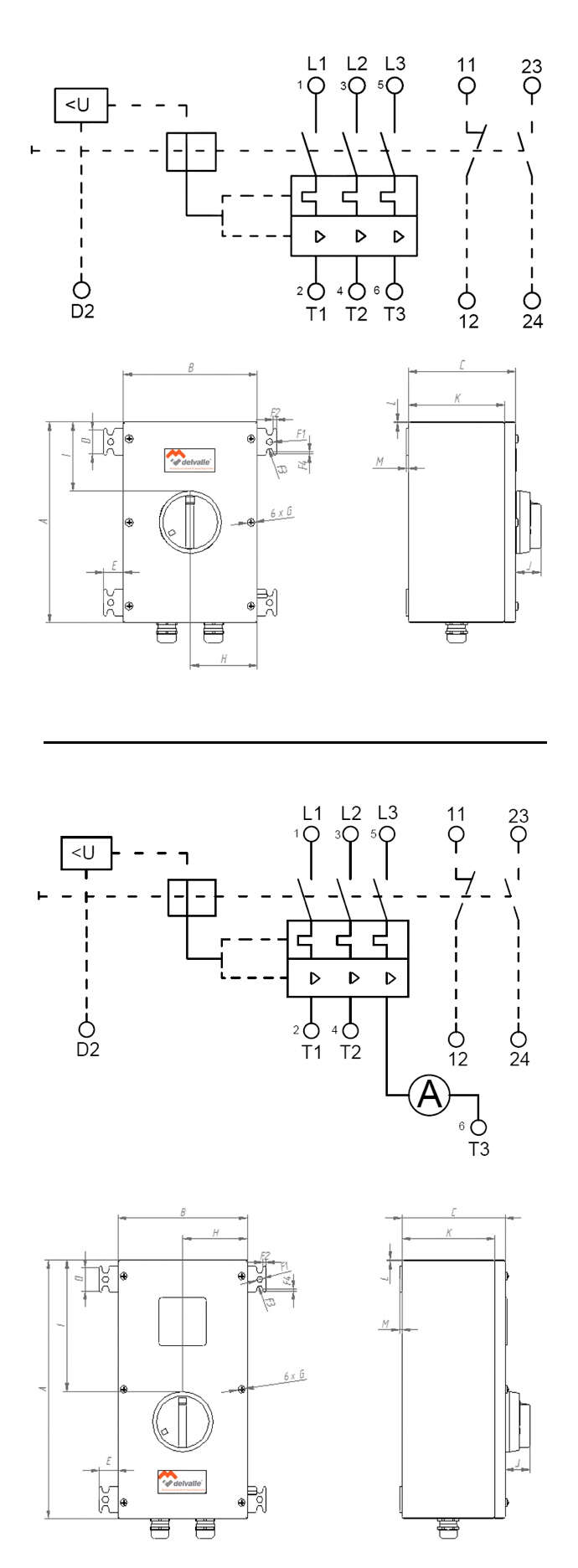 BLUEPRINT AND DIMENSIONS · Atex Delvalle