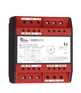 Ex-Magnetstartermodul (Schütz + Thermorelay) · Atex Delvalle